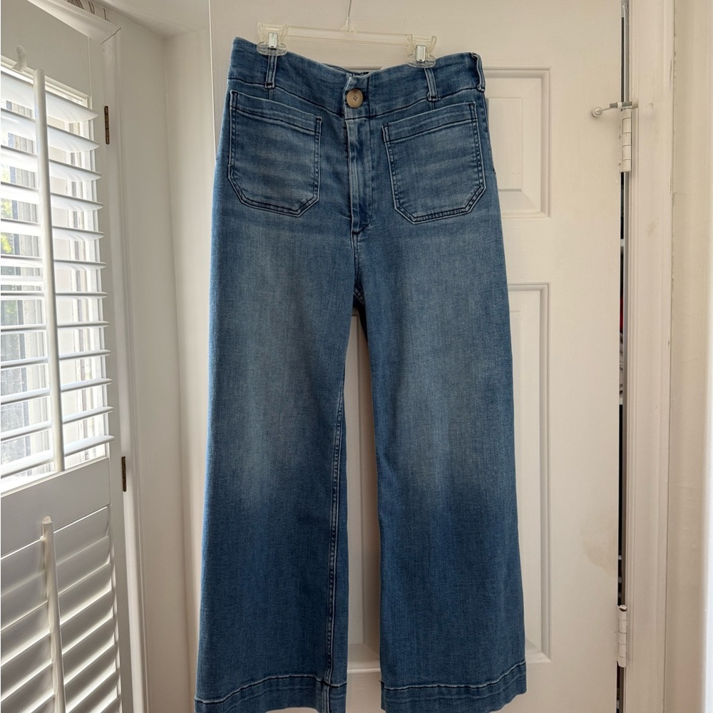 The Colette Crop Wide leg jeans Maeve